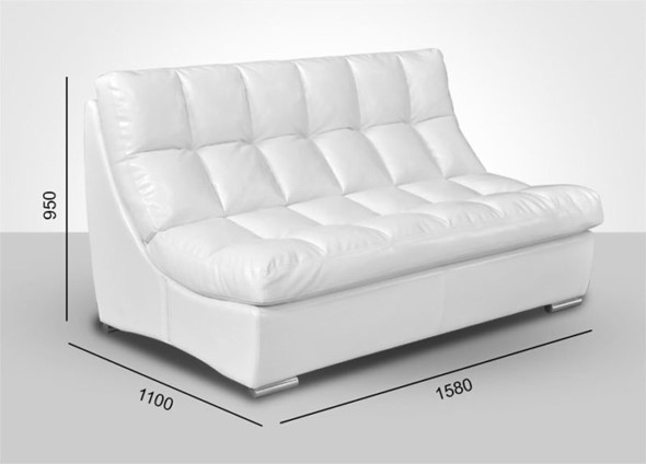 Прямой диван Брайтон с механизмом в Стерлитамаке - изображение
