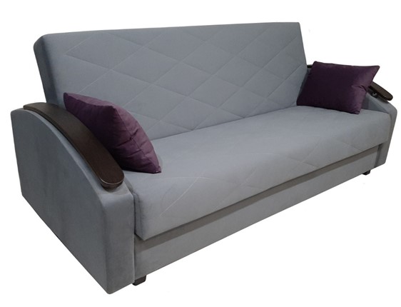 Прямой диван Престиж 16, НПБ+МДФ в Стерлитамаке - изображение