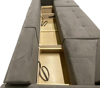Большой диван трансформер Комфорт 6 (2+1К+1К) боннель в Стерлитамаке - предосмотр 3
