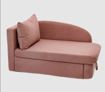 Мягкий диван левый Тедди розовый в Уфе