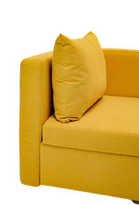 Мягкий диван левый Тедди желтый в Салавате - предосмотр 5
