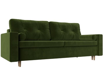 Прямой диван Белфаст, Зеленый (микровельвет) в Стерлитамаке