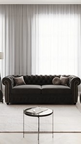 Прямой диван Честер 2,5М (седафлекс) в Уфе - предосмотр 13