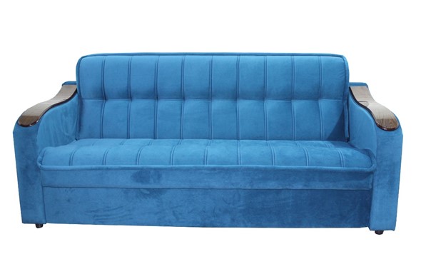 Прямой диван Comfort Lux 404 (Синий) в Стерлитамаке - изображение