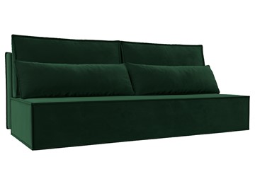 Прямой диван Фабио Лайт, Зеленый (велюр) в Стерлитамаке