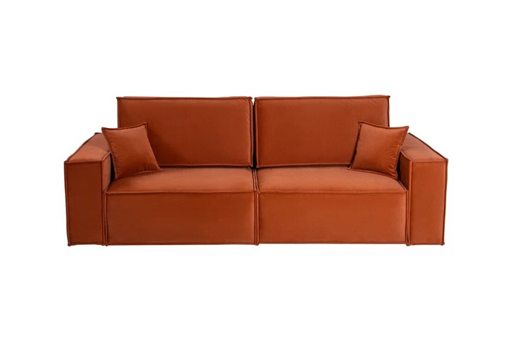 Раскладной прямой диван Кубус 2-секционный в Стерлитамаке - изображение 1