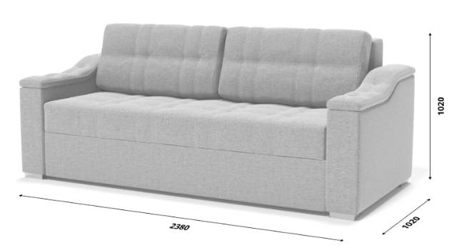 Прямой диван Лидер New 1,9 в Стерлитамаке - изображение 5