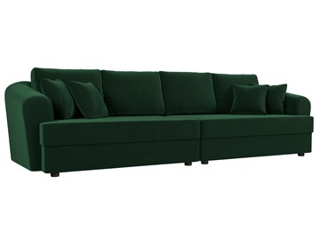 Прямой диван Милтон, Зеленый (велюр) в Стерлитамаке