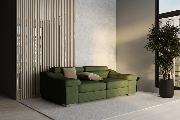 Прямой диван Мюнхен с выкатным механизмом в Уфе - изображение 8
