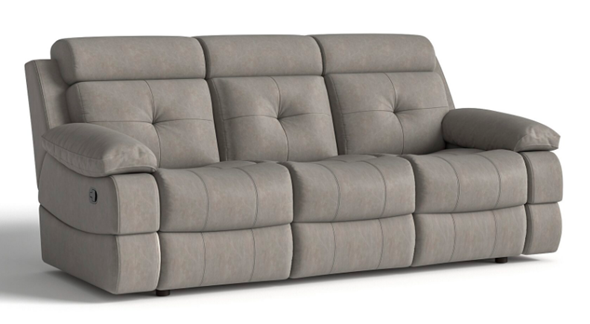 Прямой диван Рокфорд БД, 2 реклайнера в Уфе - изображение