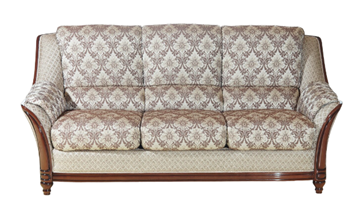 Трехместный прямой диван Женева (Миксотойл) в Стерлитамаке - предосмотр