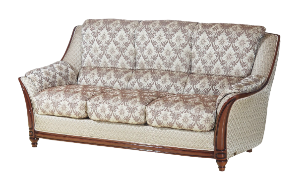 Трехместный прямой диван Женева (Миксотойл) в Стерлитамаке - изображение 1