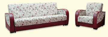 Мебельный набор Элегия 5, диван + кресло в Уфе