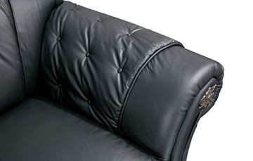 Раскладной диван Versace (3-х местный) black в Стерлитамаке - предосмотр 4