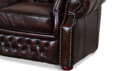 Прямой диван В-128 (2-х местный) brown в Стерлитамаке - изображение 5