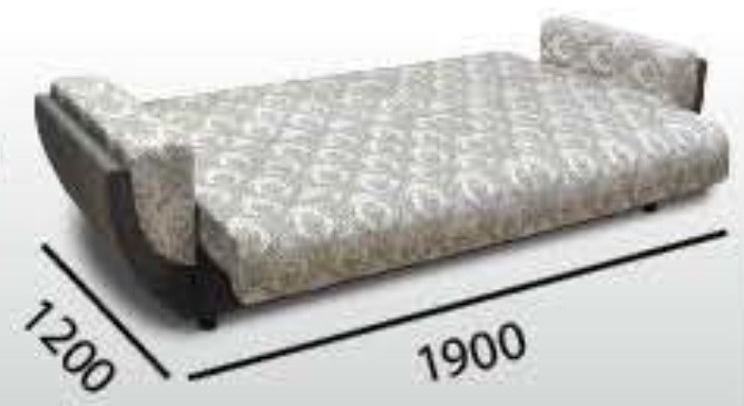 Прямой диван Акварель 2 БД в Салавате - изображение 1