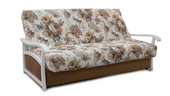 Прямой диван Венеция, ПРБЛ, (белый) в Уфе - изображение