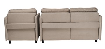 Комплект мебели диван + кресло-кровать Бэст бежевый в Стерлитамаке - предосмотр 1