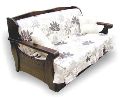 Прямой диван Аккордеон Бук 155, Элакс, Радуга в Стерлитамаке - изображение