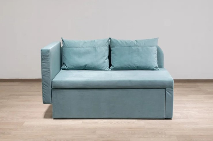 Прямой диван Мирка, newtone aqua blue в Уфе - изображение 3