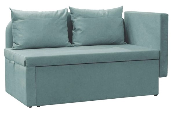 Прямой диван Мирка, newtone aqua blue в Уфе - изображение