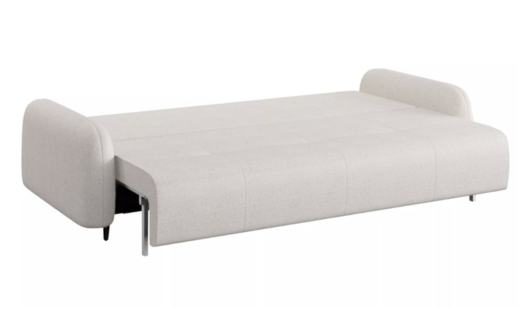 Прямой диван Монблан 3т, Рогожка Муза 01 в Стерлитамаке - изображение 1