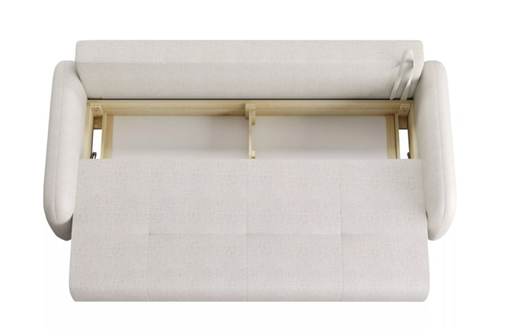 Прямой диван Монблан 3т, Рогожка Муза 01 в Стерлитамаке - изображение 4
