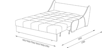 Прямой диван Токио 190 (НПБ) в Стерлитамаке - предосмотр 3
