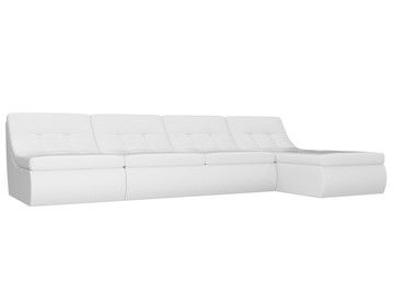 Модульный раскладной диван Холидей, Белый (экокожа) в Стерлитамаке