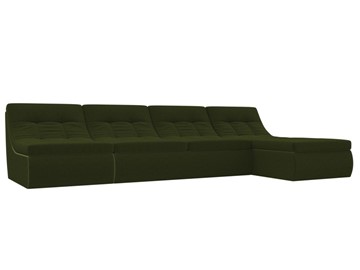 Модульный раскладной диван Холидей, Зеленый (микровельвет) в Салавате