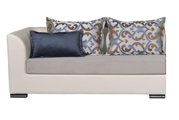 Секция без раскладки Доминго, 2 большие подушки, 1 средняя (угол слева) в Стерлитамаке