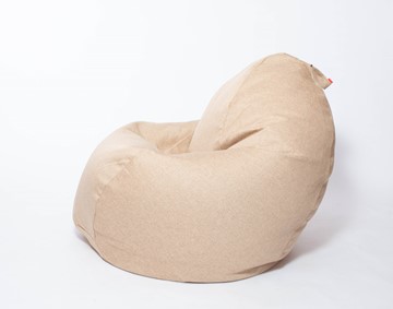Кресло-мешок Макси, рогожка, 150х100, песочное в Уфе - предосмотр 2