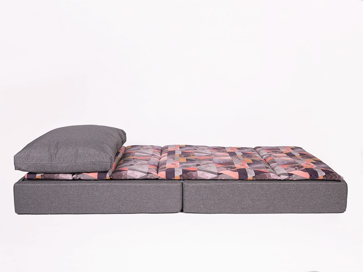 Бескаркасное кресло-кровать Харви, песочный-геометрия браун в Стерлитамаке - изображение 1