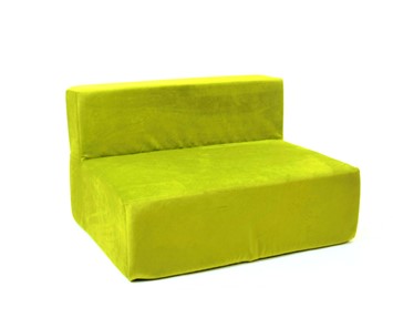 Кресло бескаркасное Тетрис 100х80х60, зеленое в Салавате