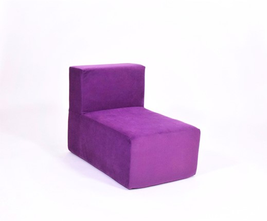 Кресло Тетрис 50х80х60, фиолетовое в Стерлитамаке - изображение