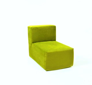Кресло бескаркасное Тетрис 50х80х60, зеленый в Стерлитамаке