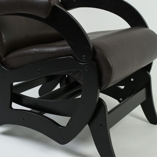 кресло-глайдер с маятниковым механизмом 35-К-В экокожа в Салавате - изображение 4