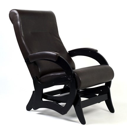 кресло-глайдер с маятниковым механизмом 35-К-В экокожа в Стерлитамаке - изображение