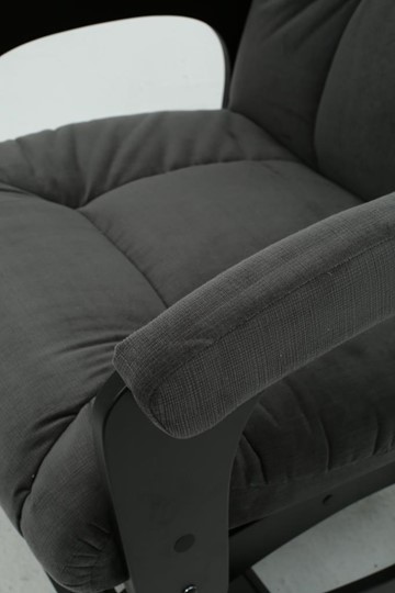 Кресло-качалка Леон маятниковая, ткань AMIGo графит 29-Т-ГР в Уфе - изображение 1