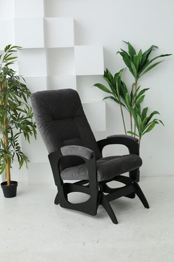 Кресло-качалка Леон маятниковая, ткань AMIGo графит 29-Т-ГР в Салавате - изображение 6