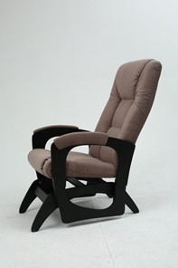 Кресло-качалка Леон маятниковая, ткань AMIGo кофе с молоком 29-Т-КМ в Уфе - предосмотр