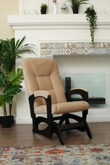 Кресло-качалка Леон маятниковая, ткань AMIGo песок 29-Т-П в Уфе - изображение 3