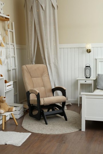 Кресло-качалка Леон маятниковая, ткань AMIGo песок 29-Т-П в Стерлитамаке - изображение 6