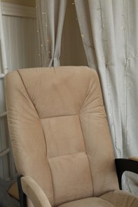 Кресло-качалка Леон маятниковая, ткань AMIGo песок 29-Т-П в Уфе - предосмотр 7