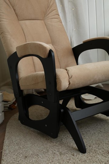 Кресло-качалка Леон маятниковая, ткань AMIGo песок 29-Т-П в Стерлитамаке - изображение 8