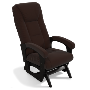 Кресло-качалка Леон маятниковая, ткань AMIGo шоколад 29-Т-Ш в Уфе - предосмотр 1