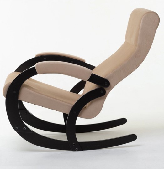 Кресло-качалка в гостиную Корсика, ткань Amigo Beige 34-Т-AB в Стерлитамаке - изображение 1