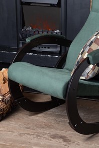 Кресло-качалка Корсика, ткань Amigo Green 34-Т-AG в Уфе - предосмотр 6