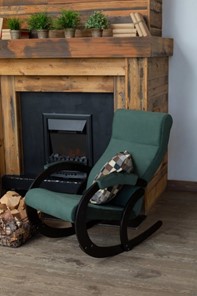 Кресло-качалка Корсика, ткань Amigo Green 34-Т-AG в Стерлитамаке - предосмотр 7