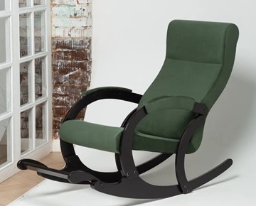 Кресло-качалка в гостиную Марсель, ткань Amigo Green 33-Т-AG в Уфе - предосмотр 3